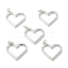 Brass Micro Pave Cubic Zirconia Pendants KK-E068-VB181-3