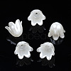 Spray Paint ABS Plastic Imitation Pearl Beads X-MACR-N013-001-3