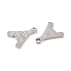 Tarnish Resistant 201 Stainless Steel Charms STAS-K217-61-3