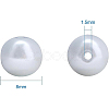 Eco-Friendly Dyed Glass Pearl Round Beads HY-BC0001-8mm-RB001-3