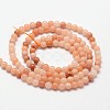 Natural Pink Aventurine Beads Strands X-G-N0185-04-2mm-2