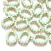 Acrylic Pendants PALLOY-T056-70-O-2