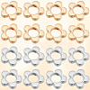 200Pcs 2 Colors CCB Plastic Bead Frame CCB-SC0001-24-6