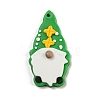 Saint Patrick's Day Handmade Polymer Clay Pendants CLAY-E008-02C-1
