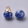 Transparent Glass Globe Pendant GLAA-TAC0001-17C-2