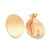 Ion Plating(IP) 304 Stainless Steel Stud Earring Findings STAS-Q231-10G-2