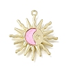 Brass Resin Pendants RE-CBAE379-11LG-1