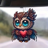 Owl Acrylic Pendant Decorations PW-WG63691-02-1