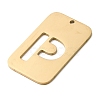 304 Stainless Steel Pendants STAS-D200-01P-G-2