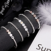 Electroplate Non-magnetic Synthetic Hematite Beads Strands G-AR0002-95-4