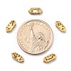 Brass Middle East Rhinestone Bridge Spacers RSB021NF-3-3
