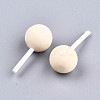 Handmade Polymer Clay 3D Lollipop Beads X-CLAY-T016-82F-3