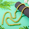 108Pcs 2 Strands Electroplate Glass Beads Strands EGLA-TA0013-58-5