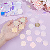 Iridescent PVC Paillette/Sequins Pendants PVC-PH0001-38A-3