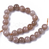 Natural Sunstone Beads Strands X-G-N327-01A-03-2