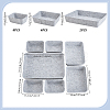 2Bags Felt Desktop Jewelry Storage Boxes AJEW-WA0004-79-2