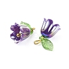 Opaque Resin Pendants CRES-CJC0009-05G-07-2
