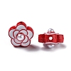 Spray Painted Alloy Enamel Bead PALLOY-H134-59-2