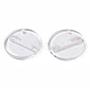 Transparent Resin Pendants RESI-N030-005A-3