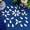Glass Mosaic Mirror Tiles DIY-OC0005-49-5