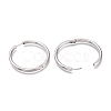 Tarnish Resistant 201 Stainless Steel Huggie Hoop Earrings EJEW-O095-05-31-3