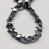 Non-magnetic Synthetic Hematite Beads Strands X-G-Q899-8mm-1