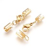 304 Stainless Steel Lobster Claw Clasps STAS-P207-07G-B-2