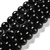 Natural Striped Agate/Banded Agate Beads Strands G-Z060-A01-C08-1