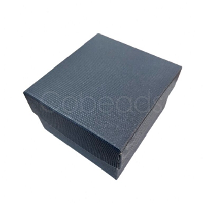 Square Paper Jewelry Bracelet Gift Boxes CON-TAC0010-91F-1