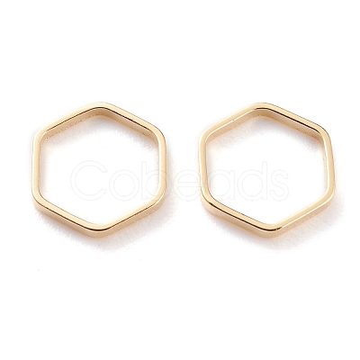 Brass Linking Rings KK-Y003-05B-G-1