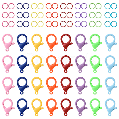 Acrylic Lobster Claw Clasps DIY-YW0011-21A-1