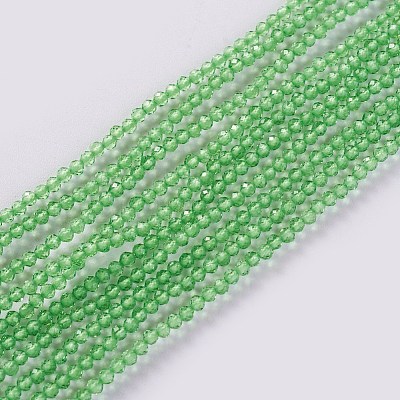 Glass Beads Strands EGLA-E057-02B-1