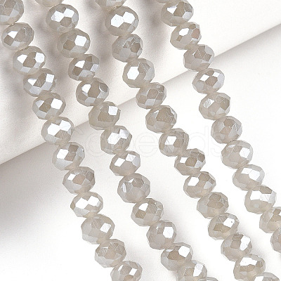 Electroplate Glass Beads Strands LS-EGLA-A034-J4mm-A15-1