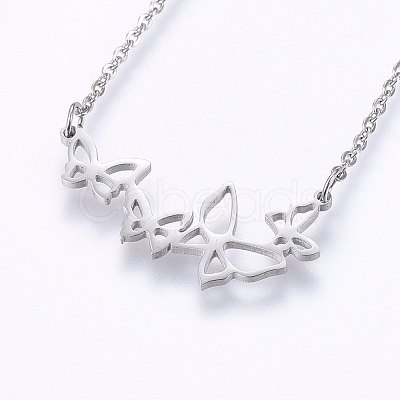 304 Stainless Steel Jewelry Sets SJEW-O090-14-1