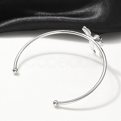 304 Stainless Steel Cuff Bangles BJEW-B107-01P-1