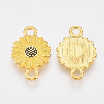 Golden Tone Alloy Links connectors PALLOY-T072-001G-01-1