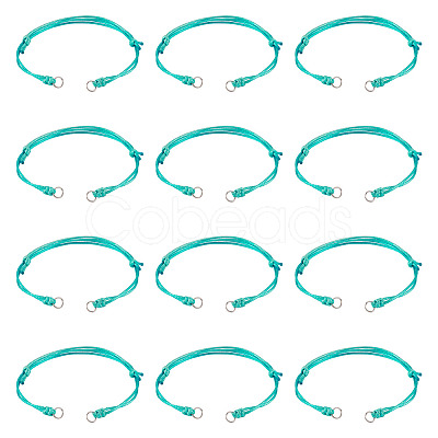 20Pcs Waxed Polyester Cord Bracelet Making AJEW-TAC00084-1