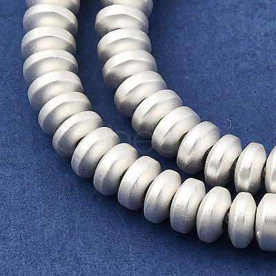 Electroplated Synthetic Non-magnetic Hematite Beads Strands G-H327-G01-01D-1