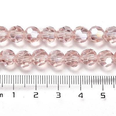 Transparent Glass Beads EGLA-A035-T8mm-B20-1