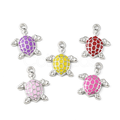 CCB Plastic Enamel Pendants CCB-K009-01P-1