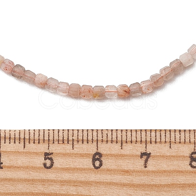 Natural Mixed Gemstone Faceted Cube Beaded Necklaces for Women NJEW-JN06285-1