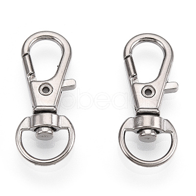 Alloy Swivel Lobster Claw Clasps FIND-T069-01A-P-1