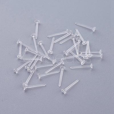 Plastic Stud Earring Findings KY-G006-03-3m-1