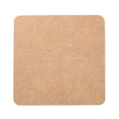 Blank Kraft Paper Bracelets Display Cards X-CDIS-G005-03-1