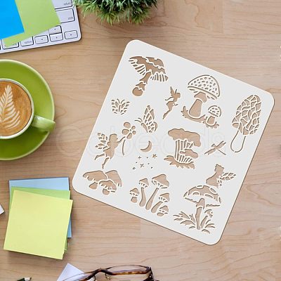 Plastic Reusable Drawing Painting Stencils Templates DIY-WH0172-305-1