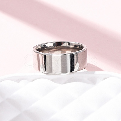 201 Stainless Steel Wide Band Finger Rings RJEW-K252-02F-P-1