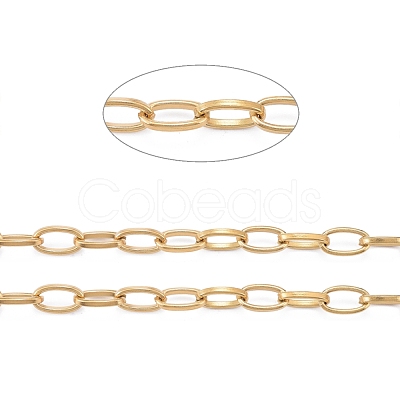 Ion Plating(IP) 304 Stainless Steel Cable Chains CHS-F011-04A-G-1