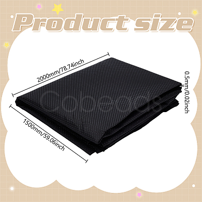 Polyester Non-slip Fabric DIY-WH0609-158A-1