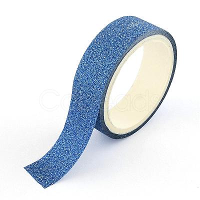 Glitter Powder DIY Scrapbook Decorative Paper Tapes DIY-S028-03-1