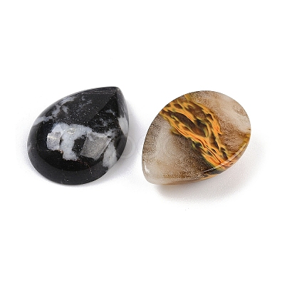 Natural & Synthetic Mixed Gemstone Cabochons G-H094-01A-1